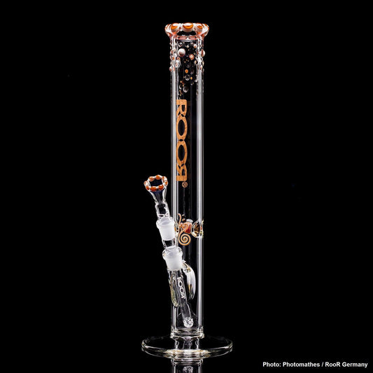 RooR Bong "Woody Woodgrain" 18.8er Schliff 5.0mm 45cm - THC Headshop
