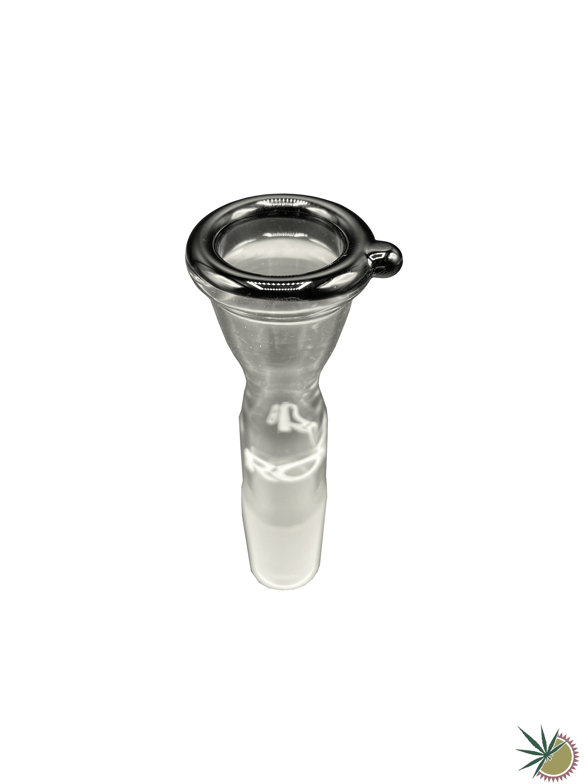 RooR Bongkopf "Kopfrand schwarz" 18.8er Schliff - THC Headshop