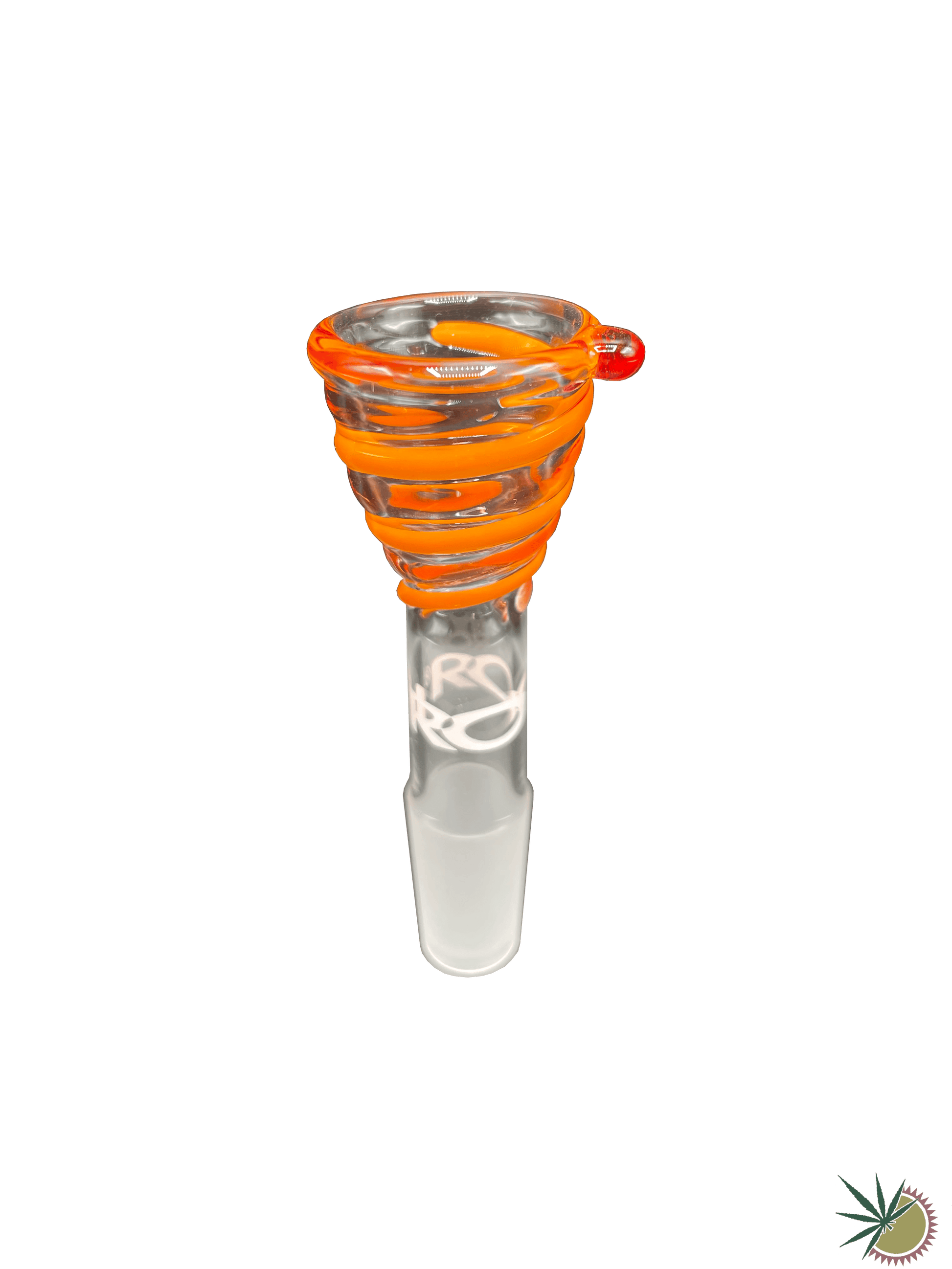 RooR Bongkopf "Rot-orangener Spiralnebel" 14.5er Schliff - THC Headshop