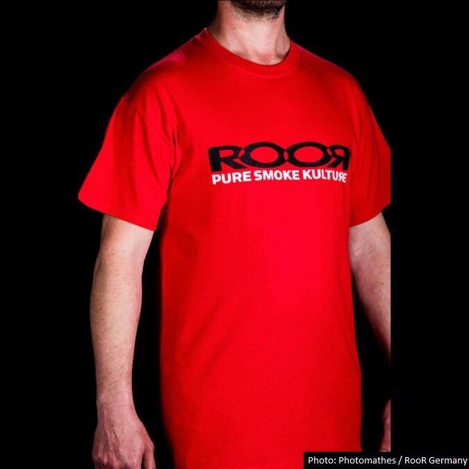 RooR T-Shirt Rot verschiedene Größen - THC Headshop