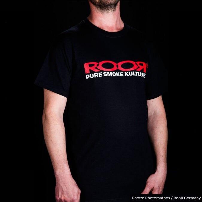 RooR T-Shirt Schwarz verschiedene Größen - THC Headshop