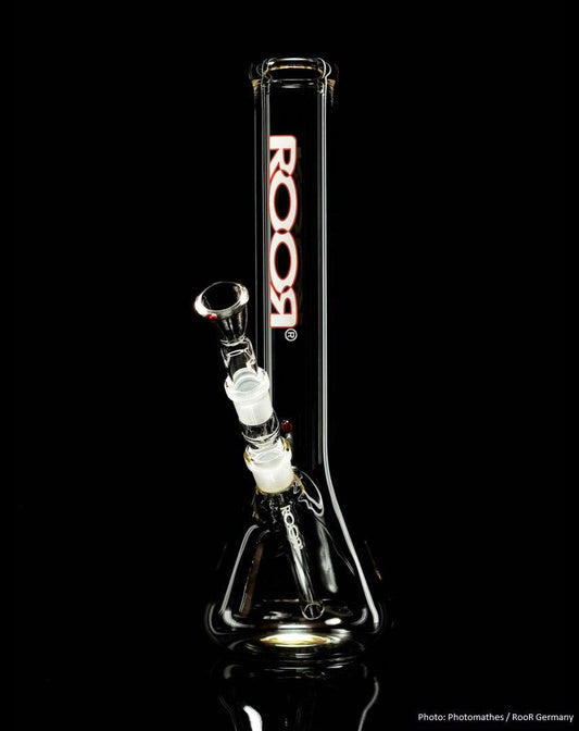 RooR Bong Little Sista 18.8er Schliff 3.2mm 35cm Beaker Kickloch - THC Headshop