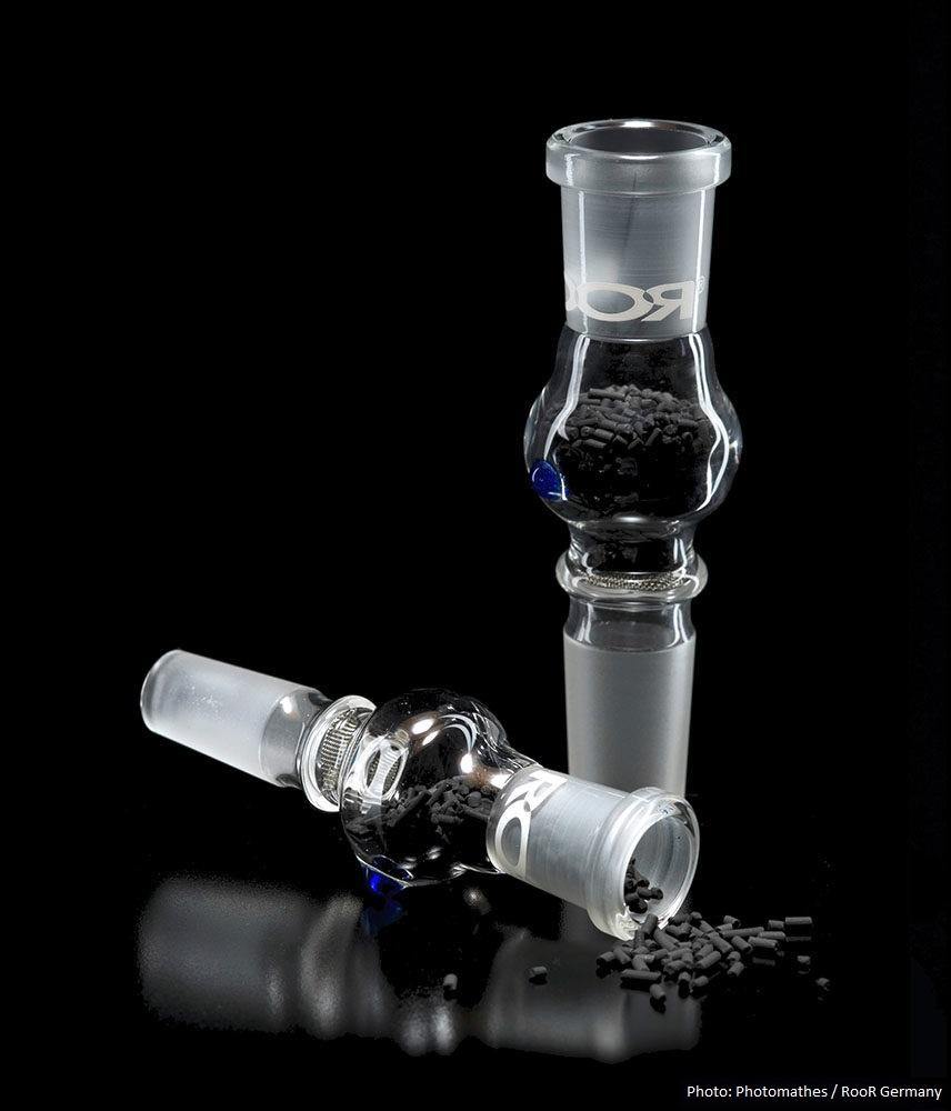 RooR Aktivkohleadapter Bong 18.8er Schliff - THC Headshop