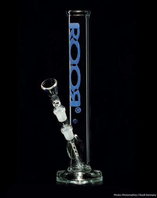 RooR Bong 250 Blau 14.5er Schliff 2.5mm 32cm - THC Headshop