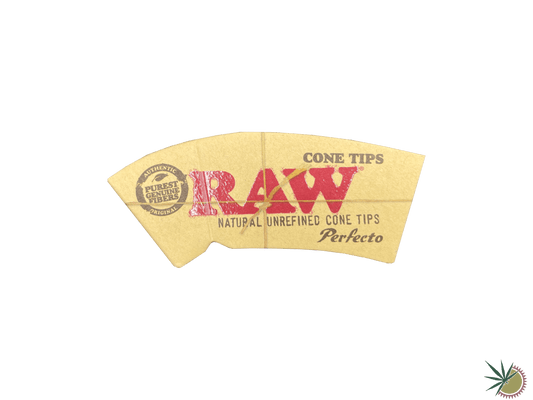 Tips RAW konisch "Perfecto" ungebleicht 1 Booklet á 32 Tips - THC Headshop