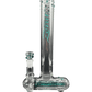 Zenit Bong 18.8er Schliff "Custom Inlinebong/Querrohr Teal" 3.5mm 39cm - THC Headshop