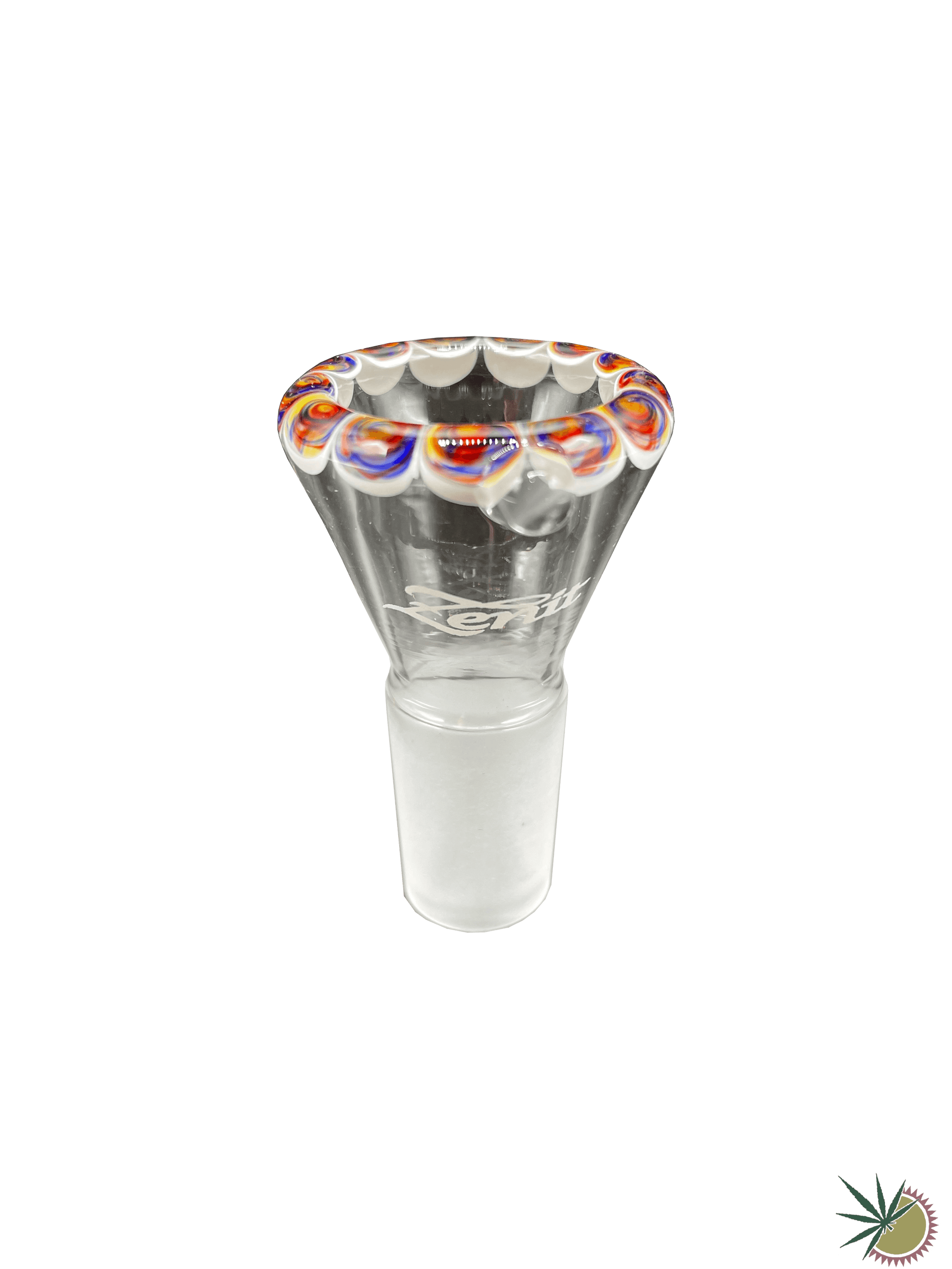Zenit Bongkopf "Farbmix Rasta" 18.8er Schliff Turbo - THC Headshop