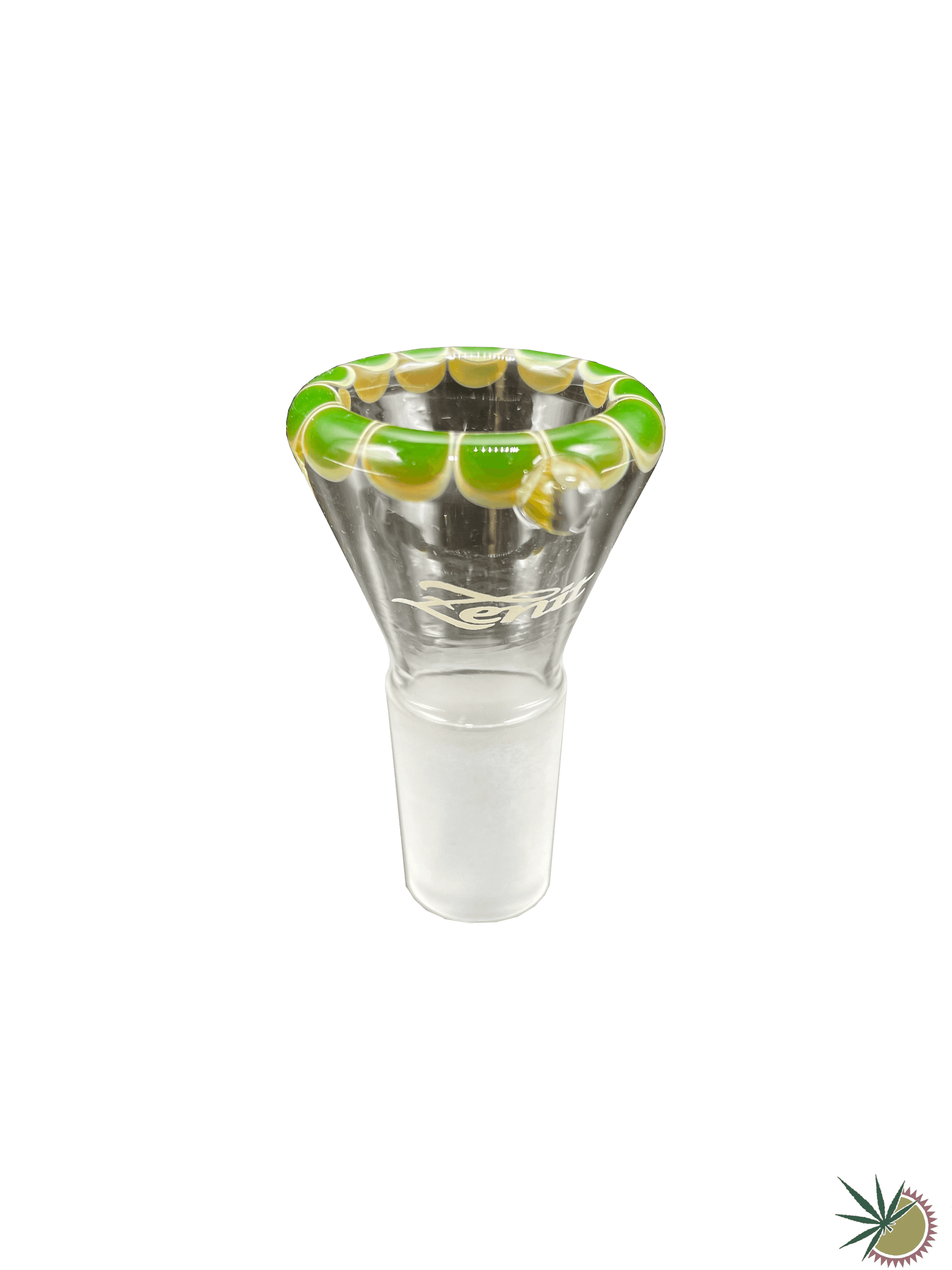 Zenit Bongkopf "Grün/Beiges Rasta" 18.8er Schliff Turbo - THC Headshop